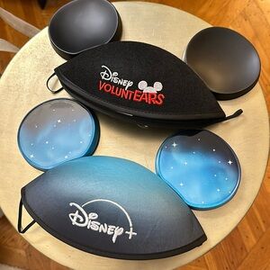 Disney 2024 D23 Exclusive Mickey Ears Set of Two Voluntears Disney Plus